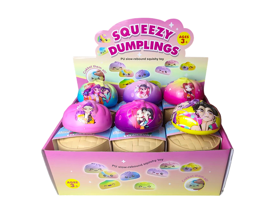 Dämonenjägerin-Trupp Gedämpftes Brötchen Stressspielzeug Dämonenjägerin-Trupp Gedämpftes Brötchen Stressspielzeug