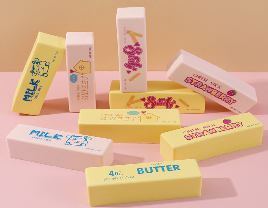 Kleines Butterstickspielzeug