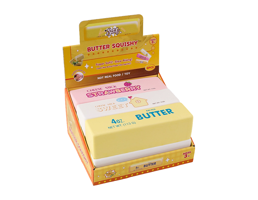 Großes Butterstickspielzeug
