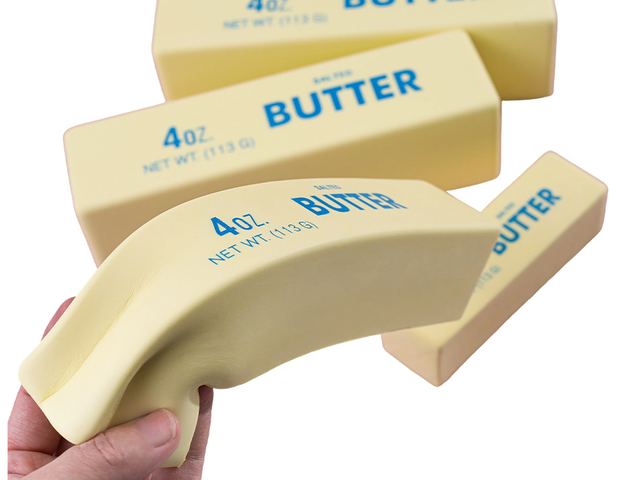 Mittelgroßes Butterstabspielzeug