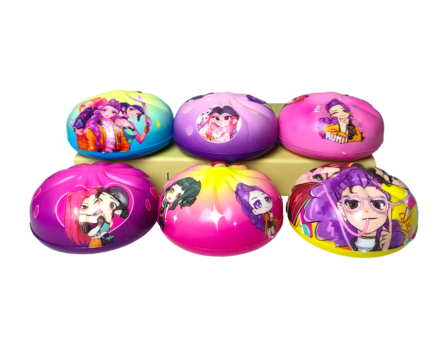 Dämonenjägerin-Trupp Gedämpftes Brötchen Stressspielzeug Dämonenjägerin-Trupp Gedämpftes Brötchen Stressspielzeug
