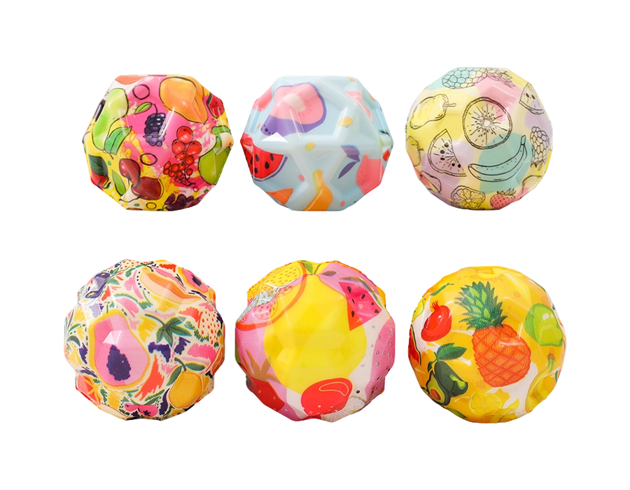 6-teiliges originelles Quetschspielzeug der Fruit Series