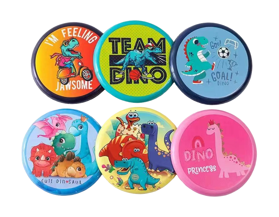 Muster der Dinosaurierserie Flying Disc