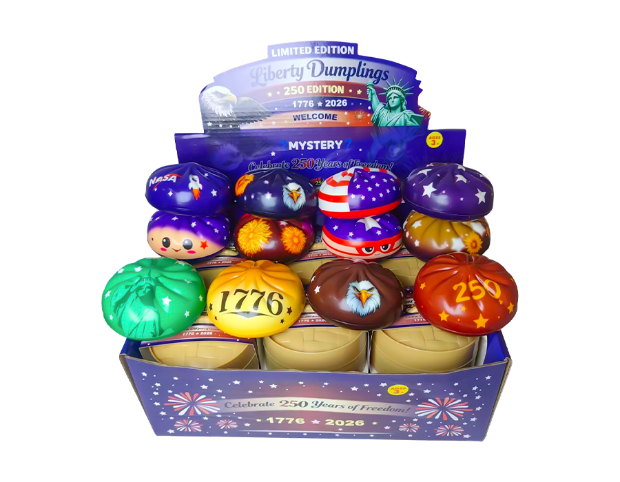 8.5 Gedämpftes Brötchen-Stressspielzeug im amerikanischen Stil 8.5 Gedämpftes Brötchen-Stressspielzeug im amerikanischen Stil