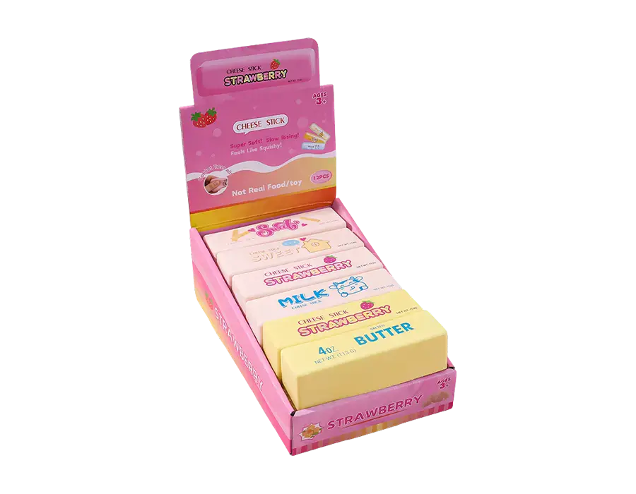 Butterweicher PU-Squishy-Hersteller: Mehrschichtige Farben, individuelle Größen